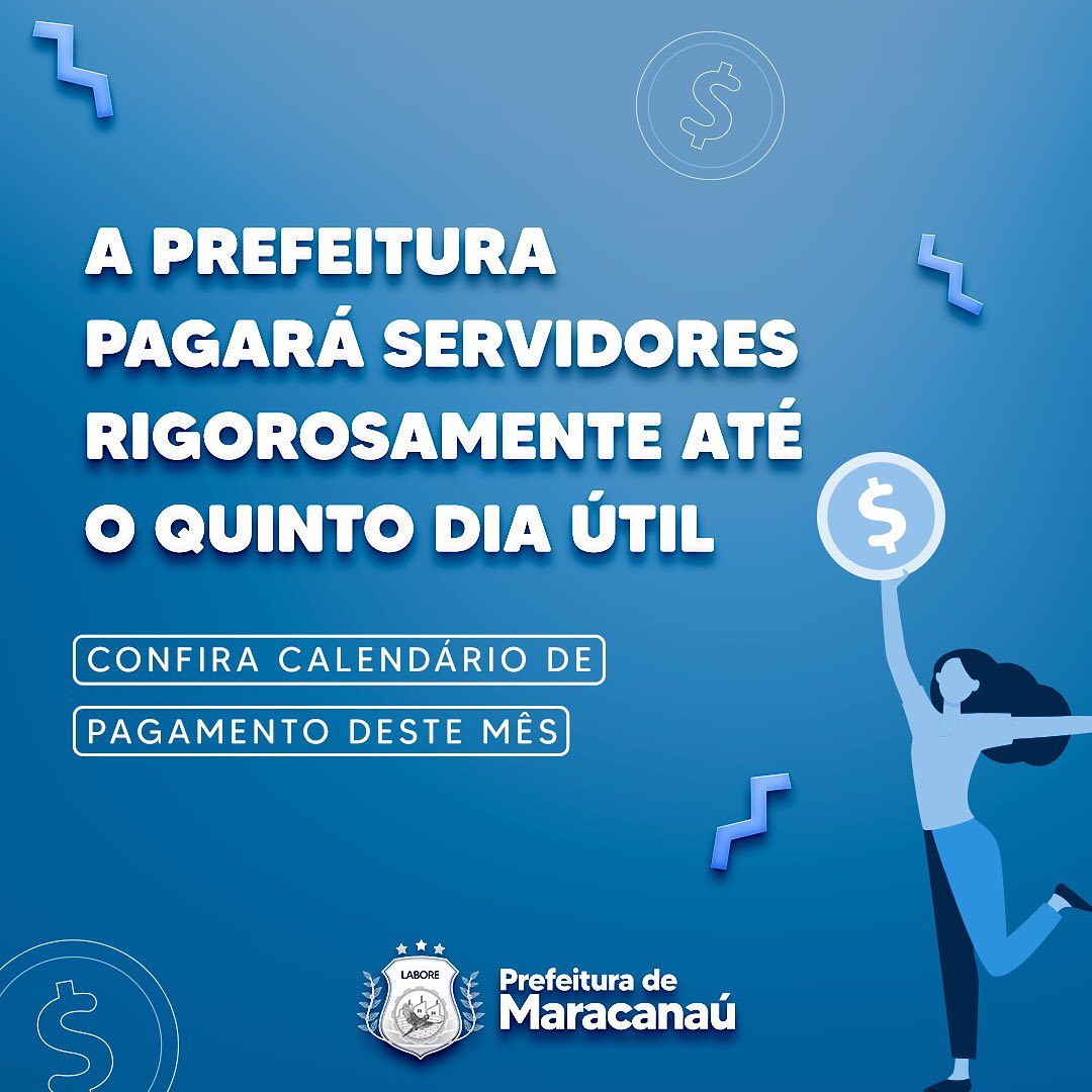 Leia mais sobre o artigo Prefeitura pagará servidores rigorosamente até o quinto dia útil