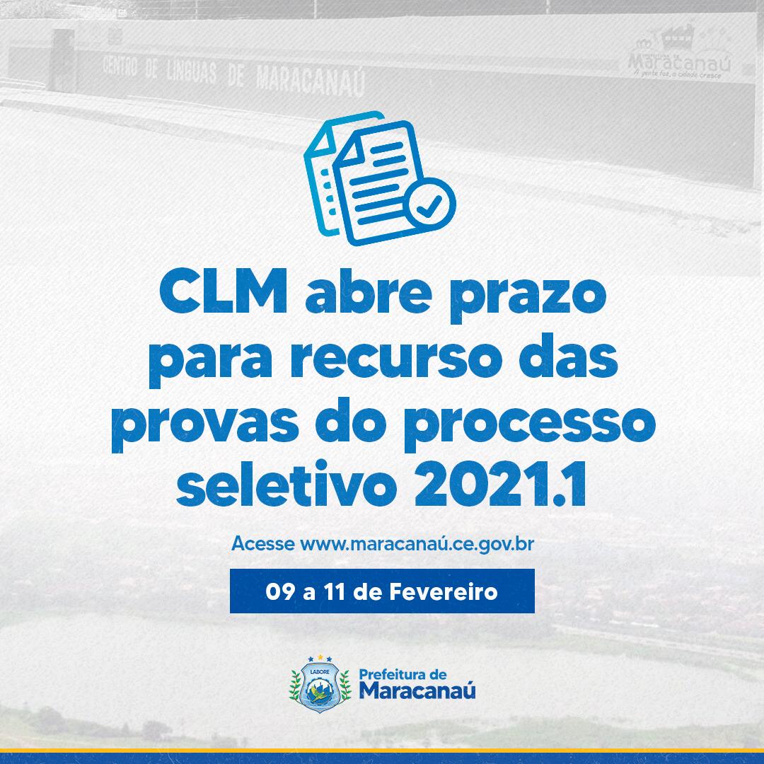 Read more about the article CLM abre prazo para recurso das provas do processo seletivo 2021.1