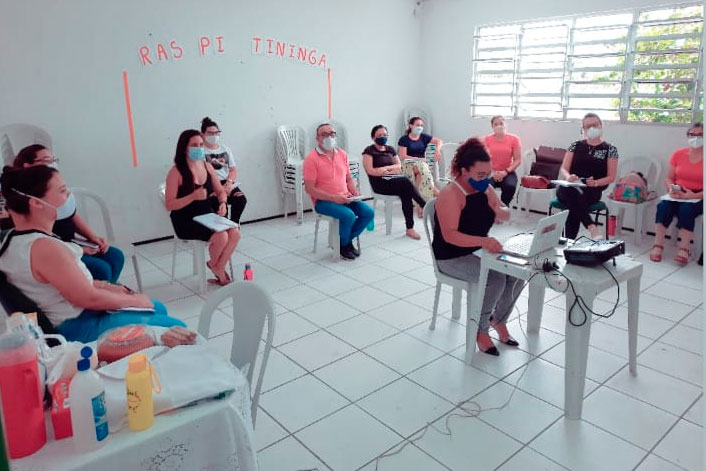 No momento, você está visualizando Sasc realiza visita técnica no Cras Piratininga