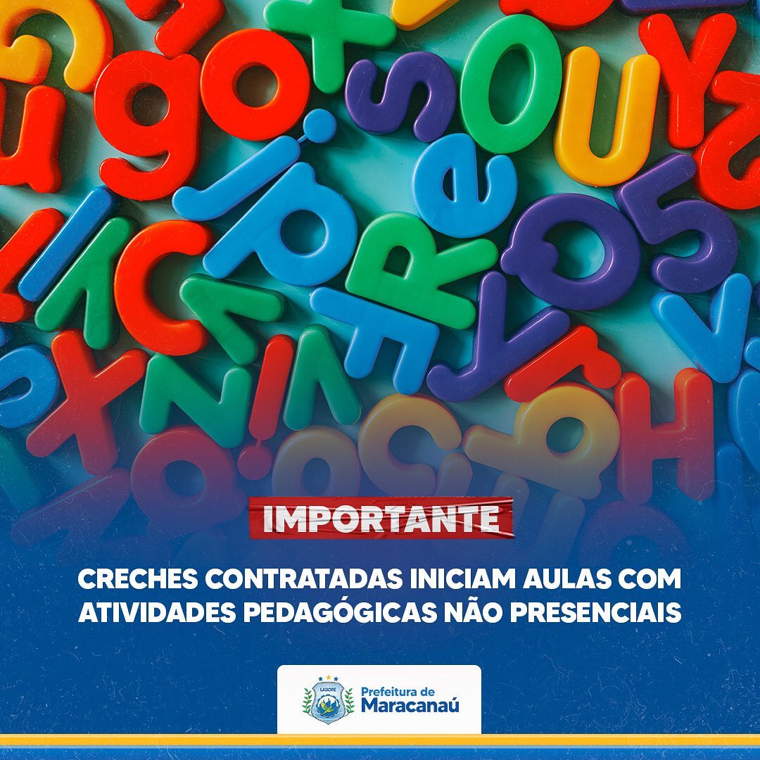 Você está visualizando atualmente Creches contratadas iniciam aulas nesta terça-feira, 16 de março