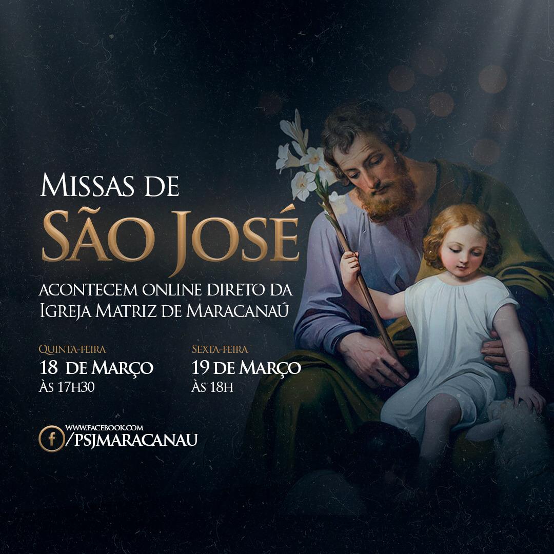 Você está visualizando atualmente Missas de São José acontecem online direto da Igreja Matriz de Maracanaú