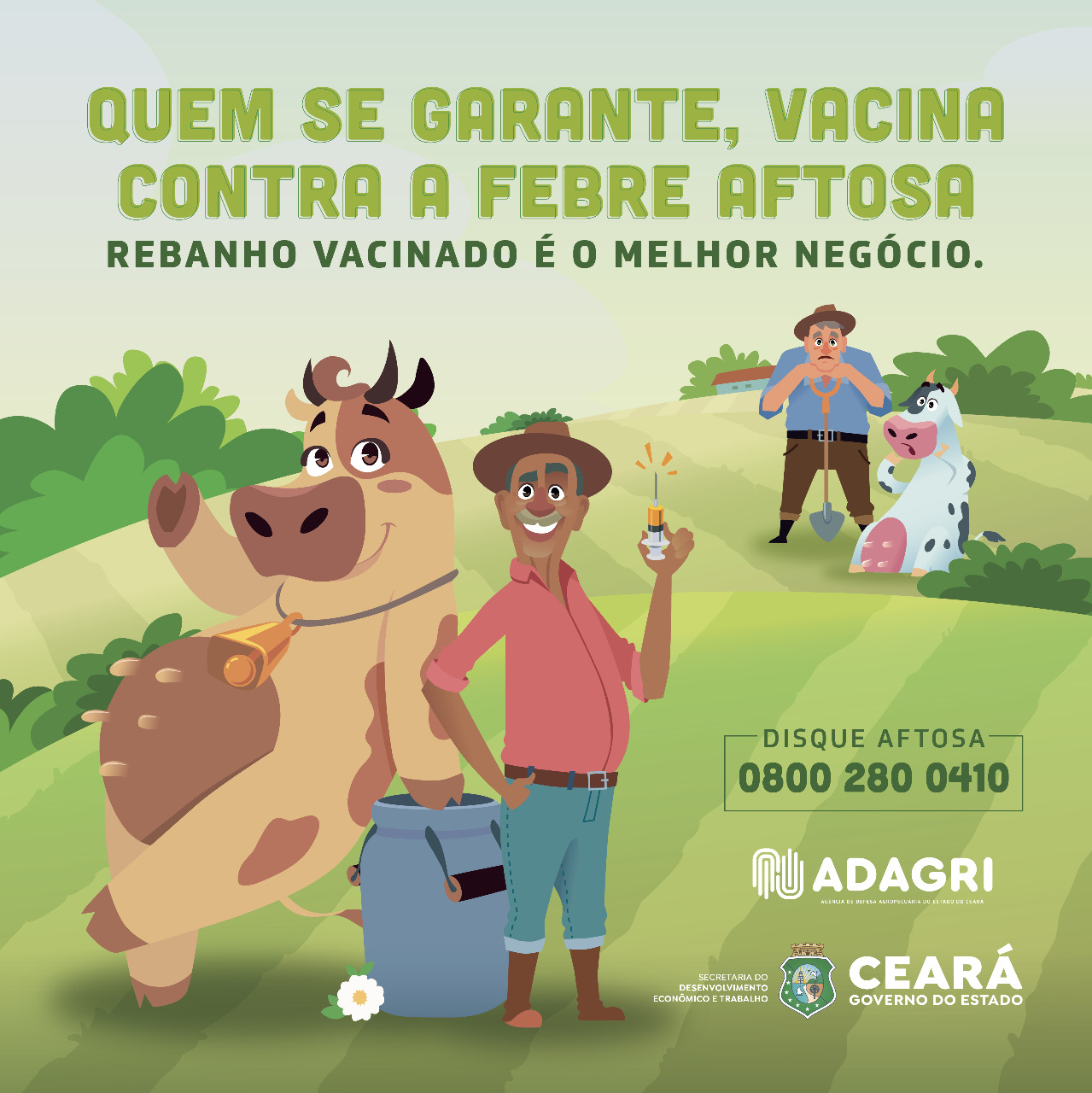 Você está visualizando atualmente Prefeitura informa sobre Campanha de Vacinação contra Febre Aftosa