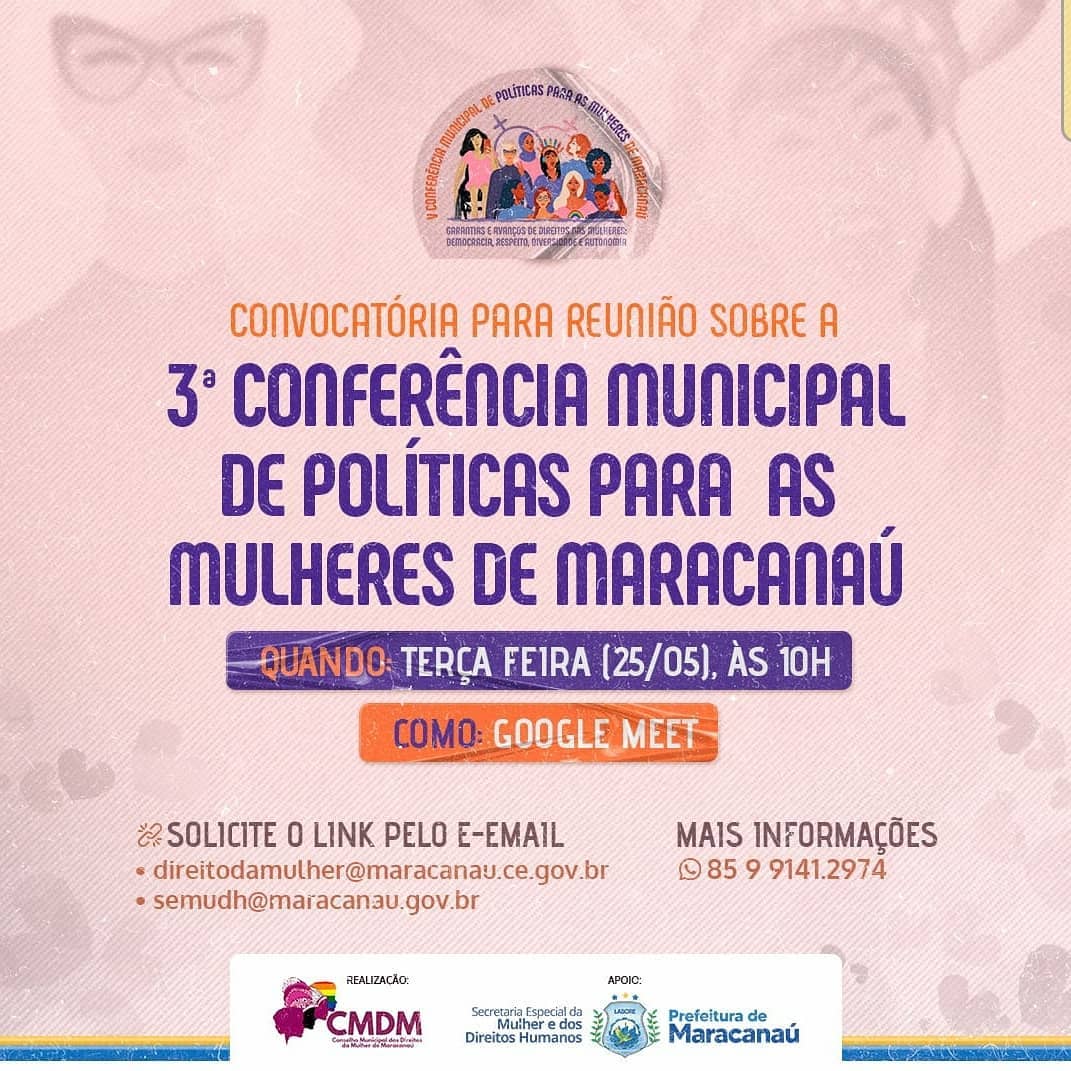 Você está visualizando atualmente Maracanaú realiza a 3ª Conferência Municipal de Políticas para as Mulheres