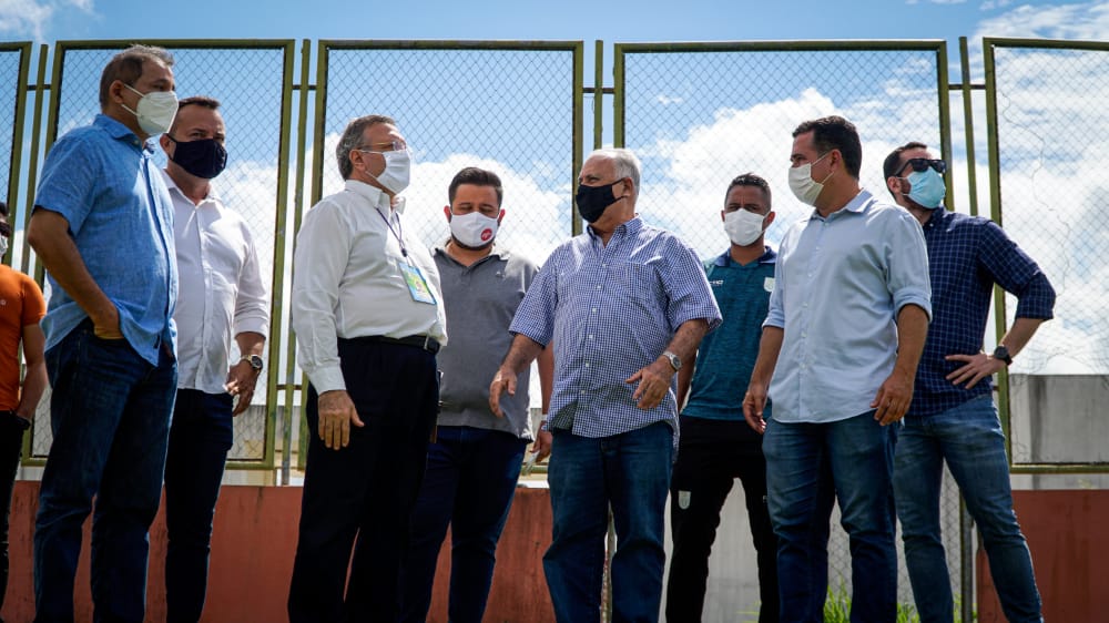 Você está visualizando atualmente Obras do Estádio Almir Dutra passam por vistoria técnica da Federação Cearense de Futebol