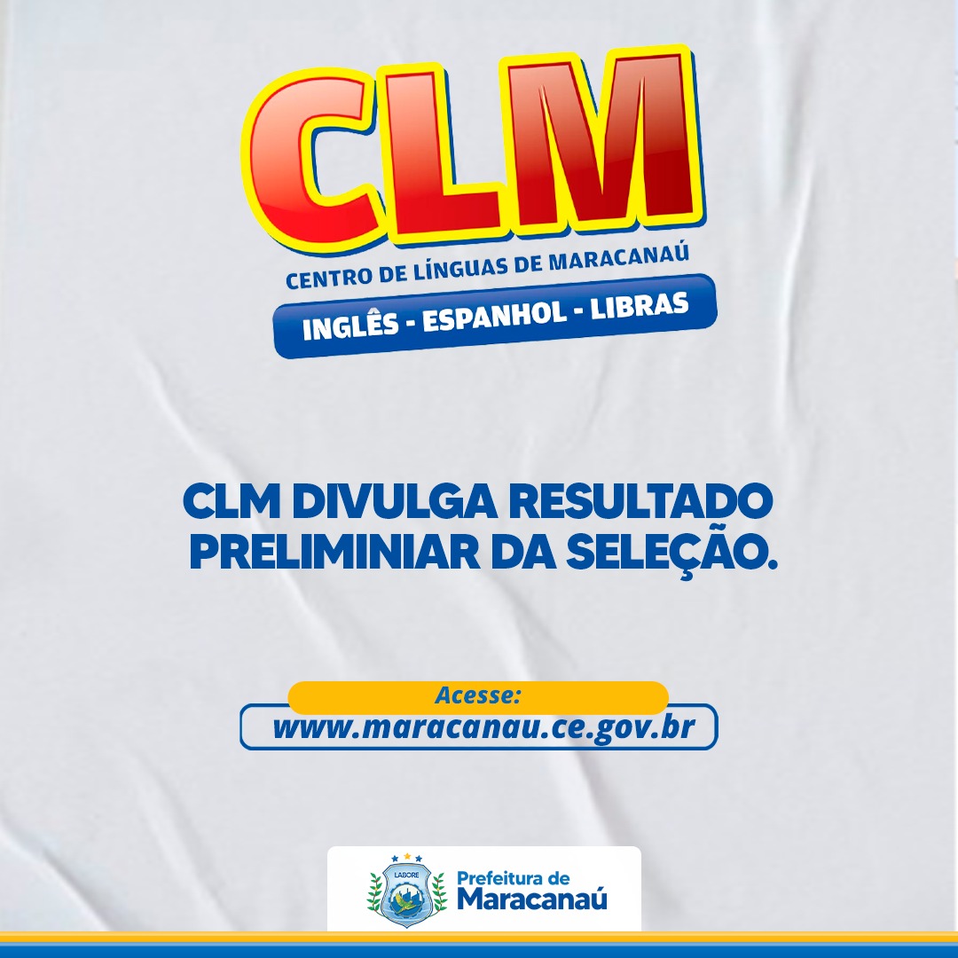 No momento, você está visualizando CLM divulga resultado preliminar do processo seletivo 2021.2