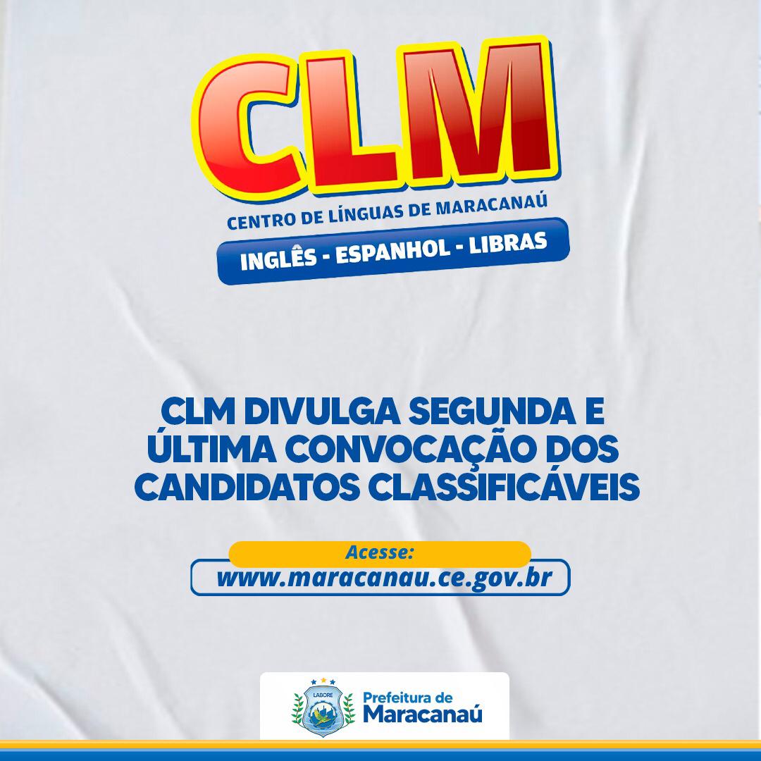 Leia mais sobre o artigo CLM divulga segunda e última convocação dos candidatos classificáveis para entrega de documentação