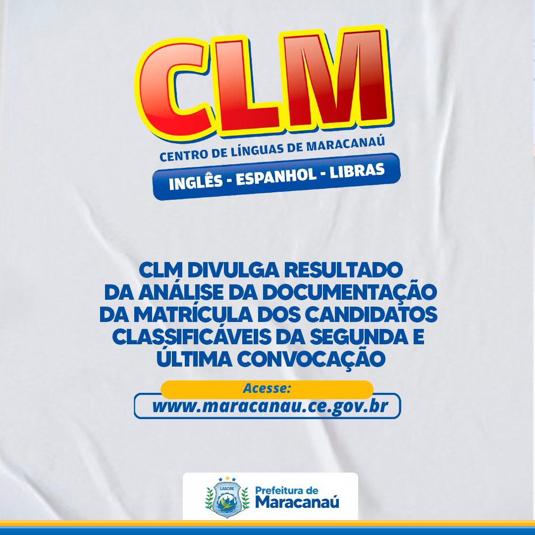 Você está visualizando atualmente CLM divulga resultado da análise da documentação da matrícula dos candidatos classificáveis da segunda e última convocação