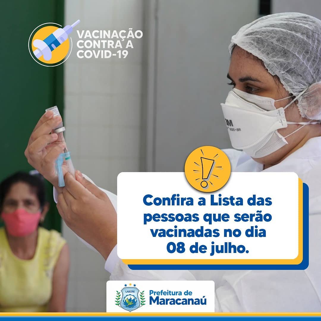 Read more about the article Confira a lista das pessoas que serão vacinadas em 08/07