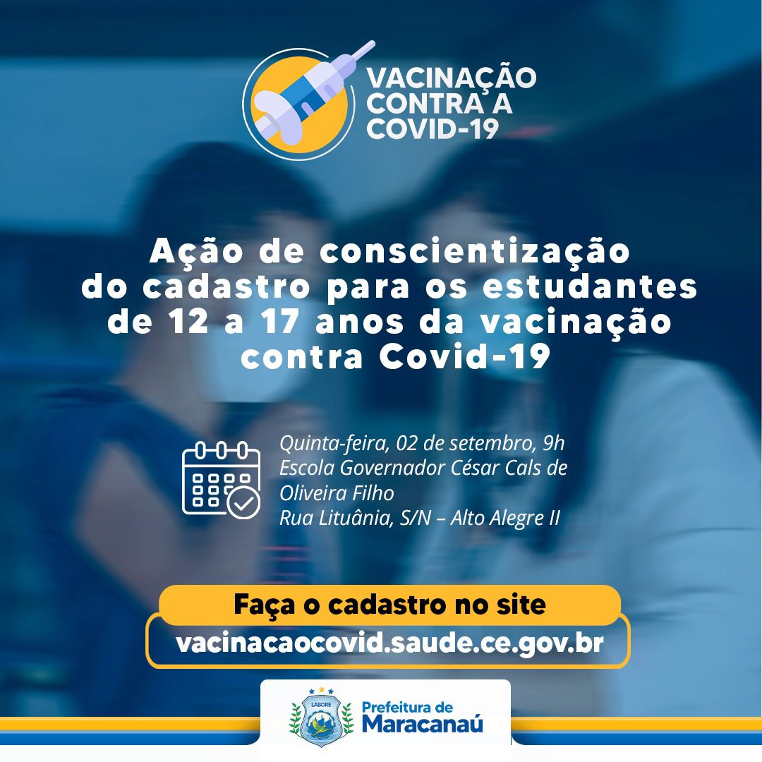 Você está visualizando atualmente Prefeitura realizará ação de conscientização para cadastro de estudantes de 12 a 17 anos na Plataforma Saúde Digital