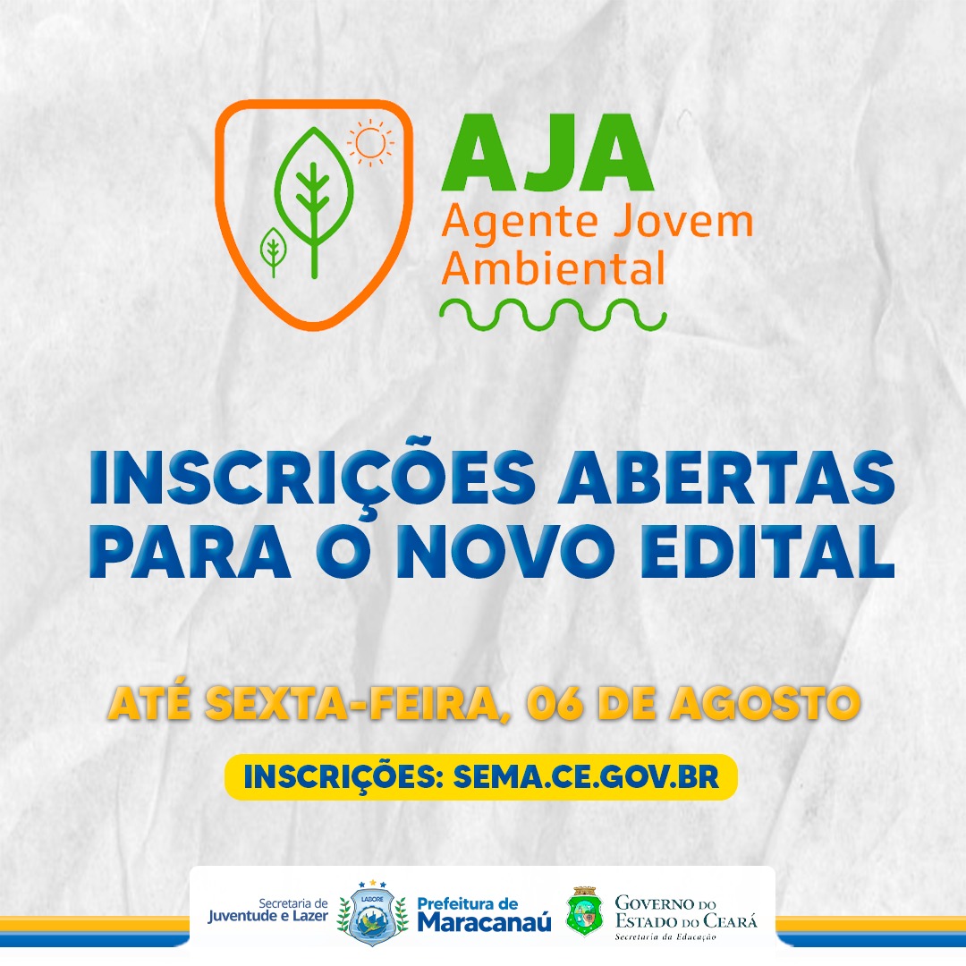 Você está visualizando atualmente Secretarias de Juventude e Meio Ambiente, firmam parceria com Programa Agente Jovem Ambiental do Governo do Estado