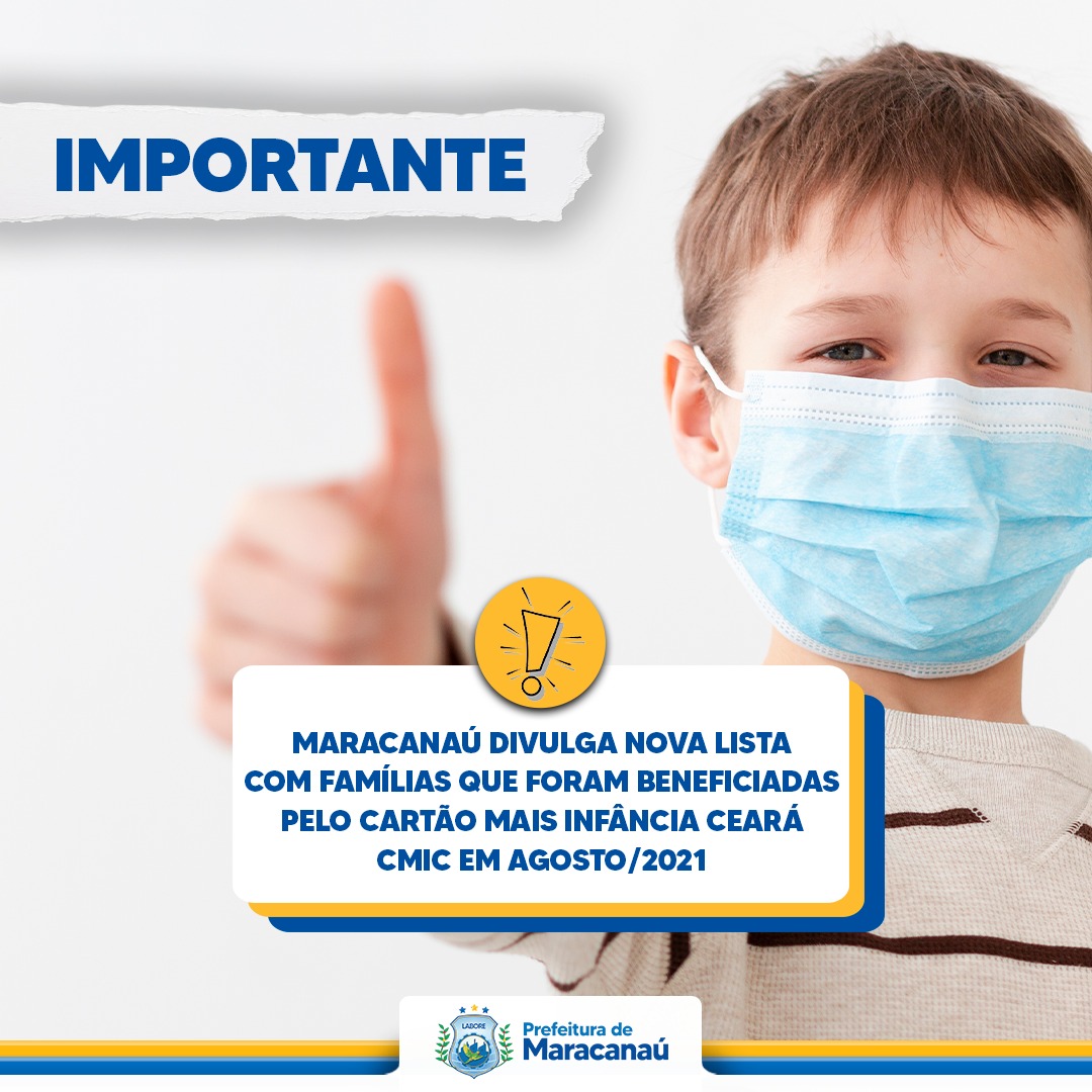 Você está visualizando atualmente Prefeitura divulga nova lista com famílias beneficiadas pelo Cartão Mais Infância Ceará