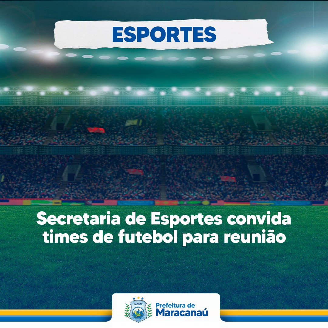 Read more about the article Secretaria de Esportes convida times de futebol para reunião