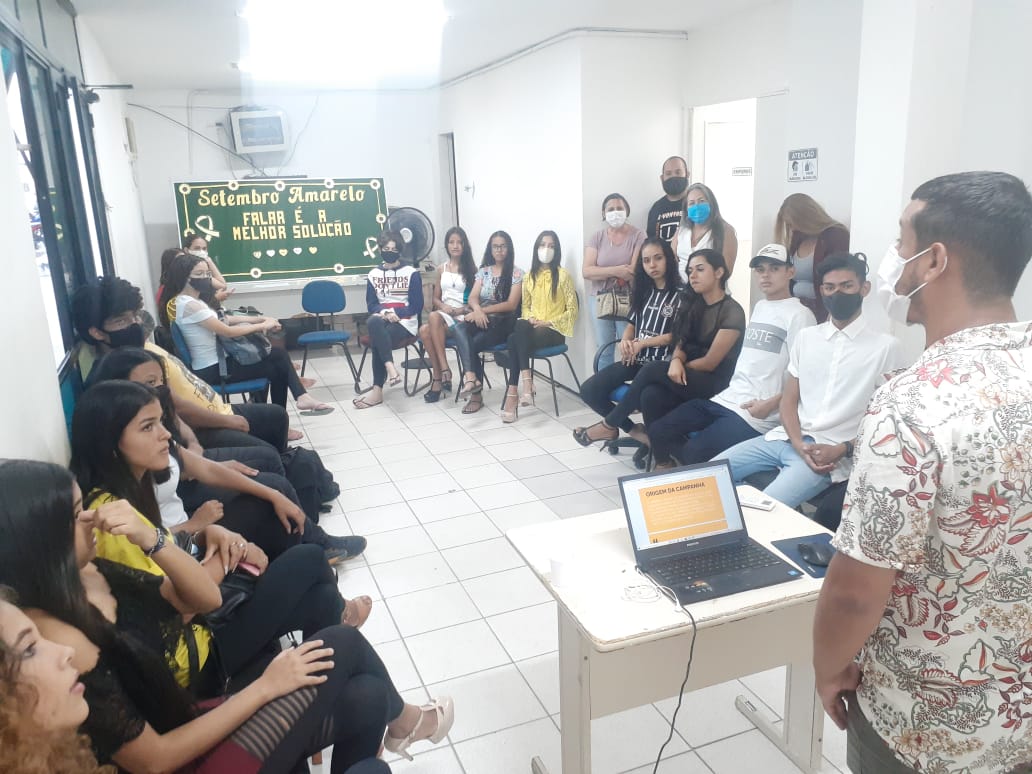 Você está visualizando atualmente Secretaria de Juventude realiza roda de conversa em alusão à Campanha Setembro Amarelo