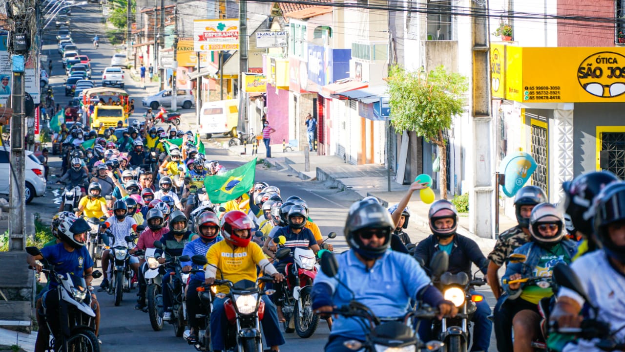 Leia mais sobre o artigo Maracanaú realizou a 1ª Motocarreata para Jesus 