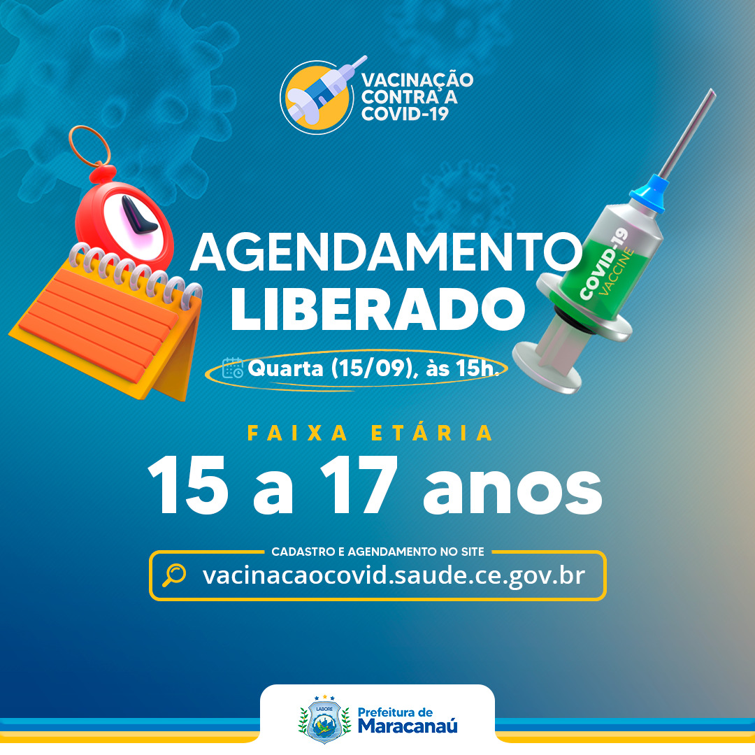 Leia mais sobre o artigo Maracanaú realiza vacinação de adolescentes com faixa etária de 15 a 17 anos