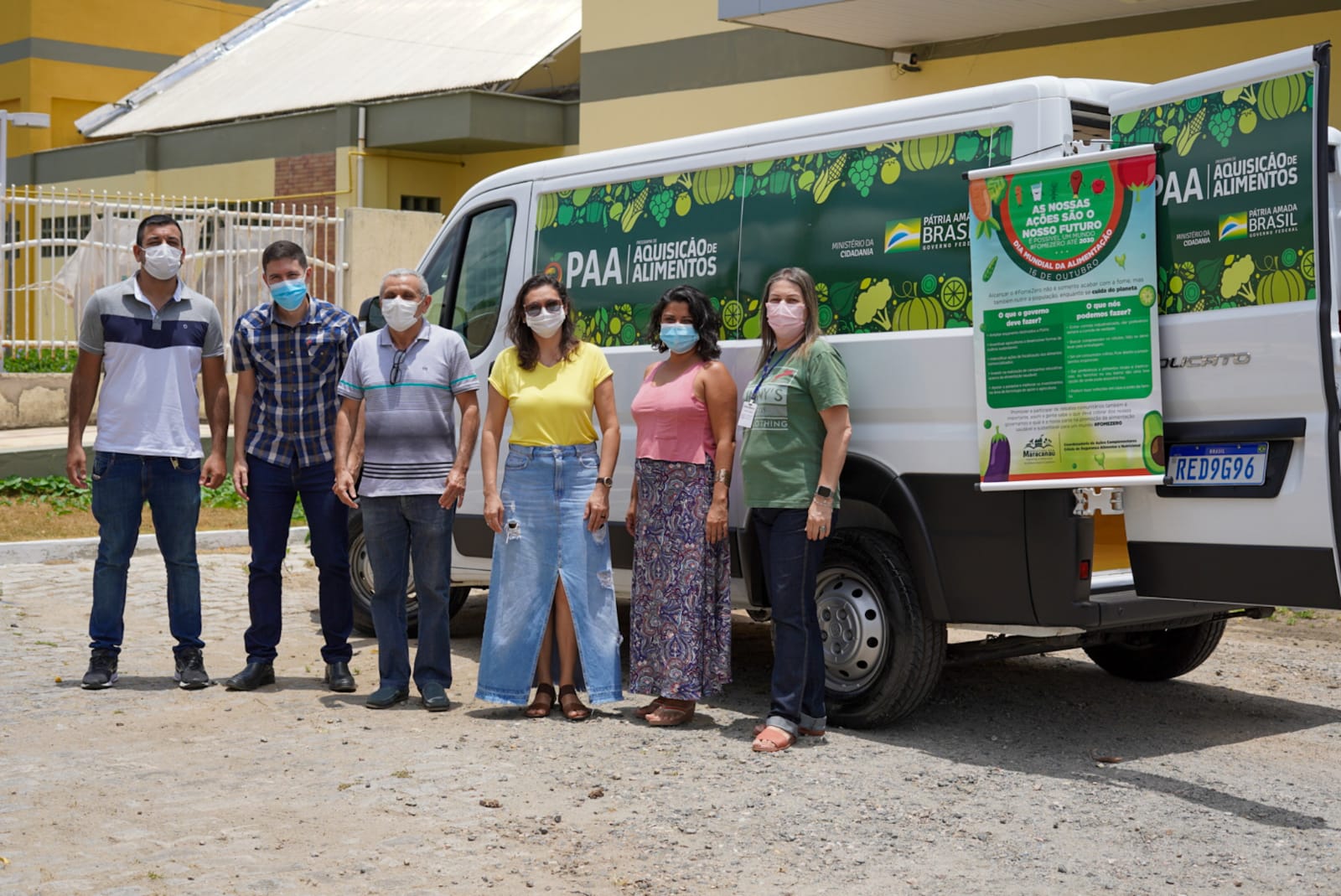 No momento, você está visualizando Maracanaú recebe veículo para atuar na distribuição de alimentos