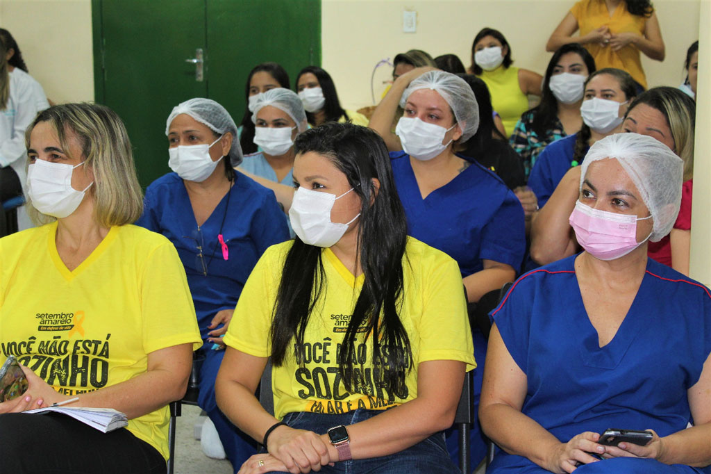 Você está visualizando atualmente Hospital Municipal João Elísio de Holanda realizou palestra em alusão ao Setembro Amarelo