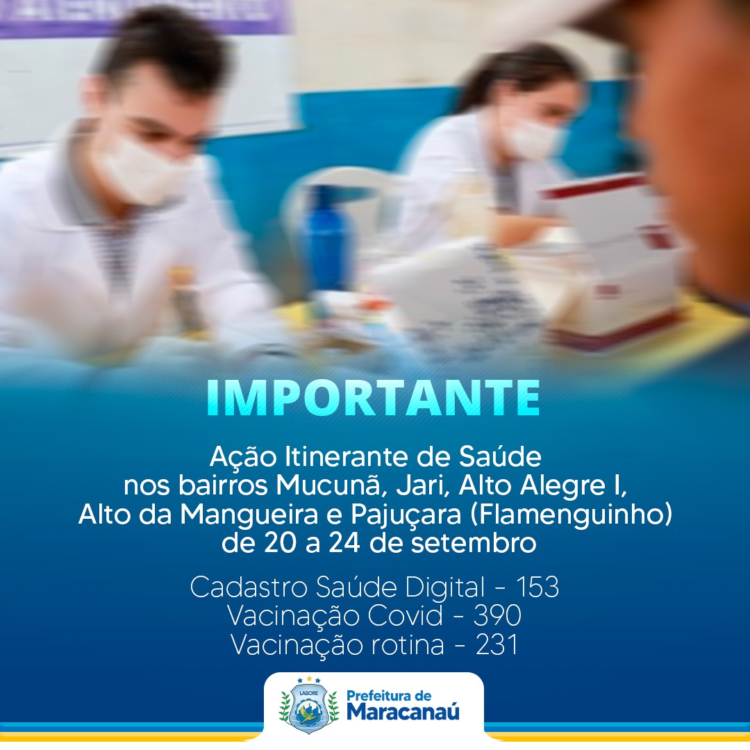 Você está visualizando atualmente Ação Itinerante da Saúde realiza mais de 700 atendimentos em uma semana