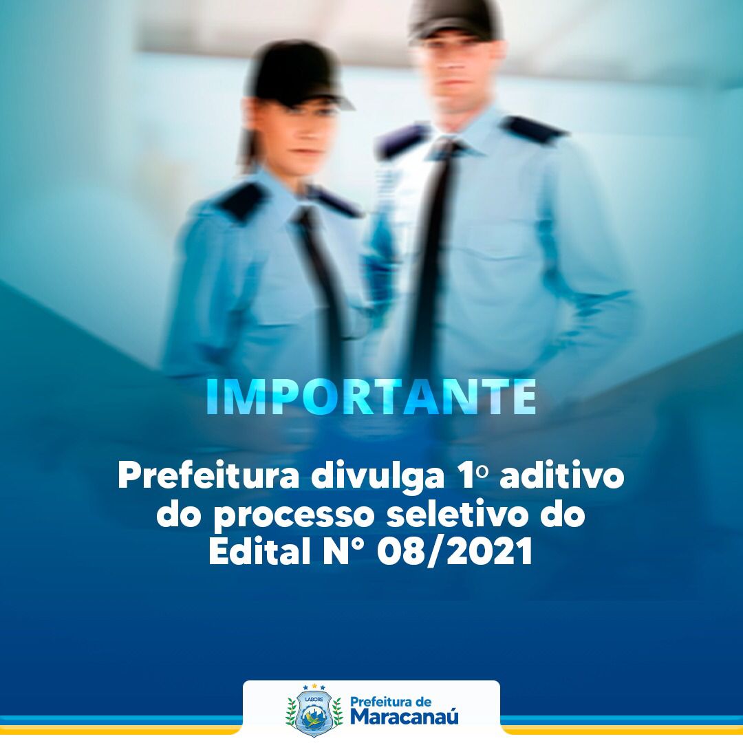 Read more about the article Prefeitura divulga 1º aditivo do processo seletivo do Edital N° 08/2021