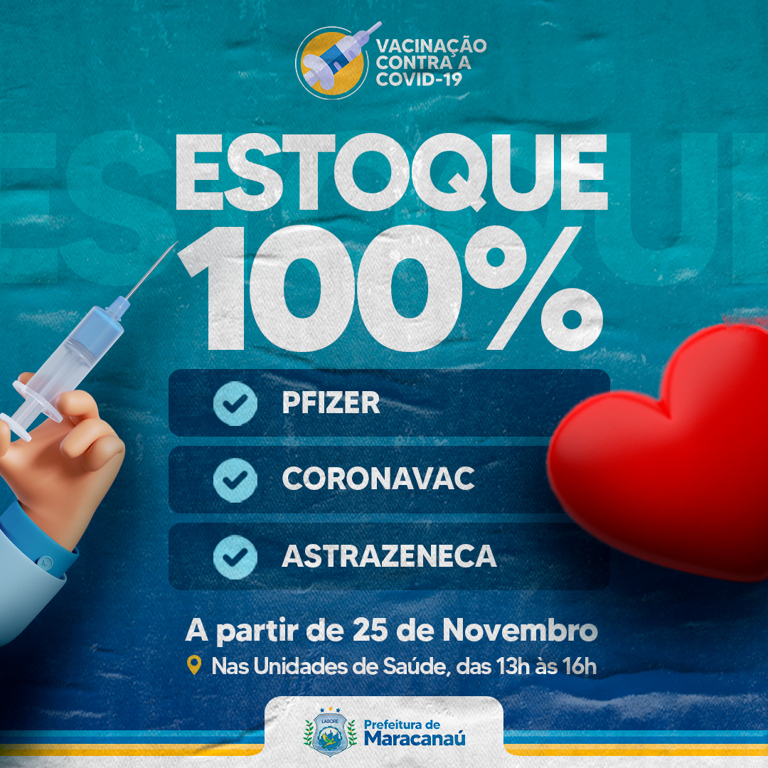 You are currently viewing Prefeitura regulariza estoque de vacina contra a Covid-19