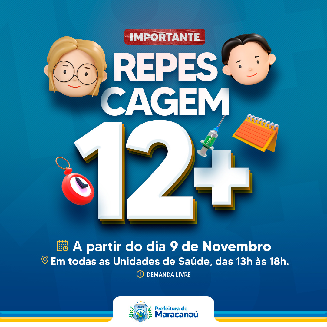 No momento, você está visualizando Maracanaú realiza repescagem da vacina contra a Covid-19 com atendimento de livre demanda