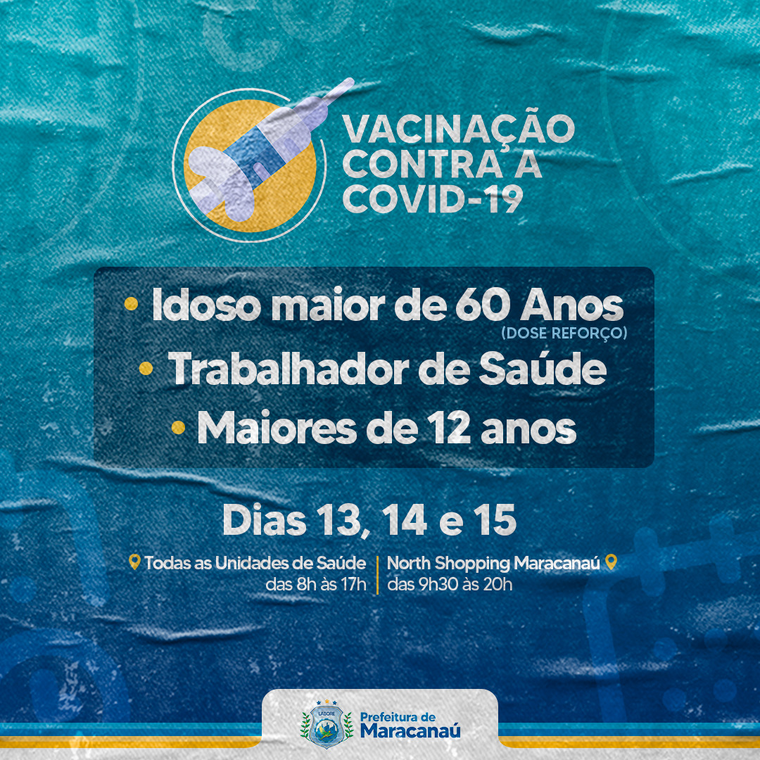 Você está visualizando atualmente Maracanaú intensifica ação de vacinação contra a Covid-19