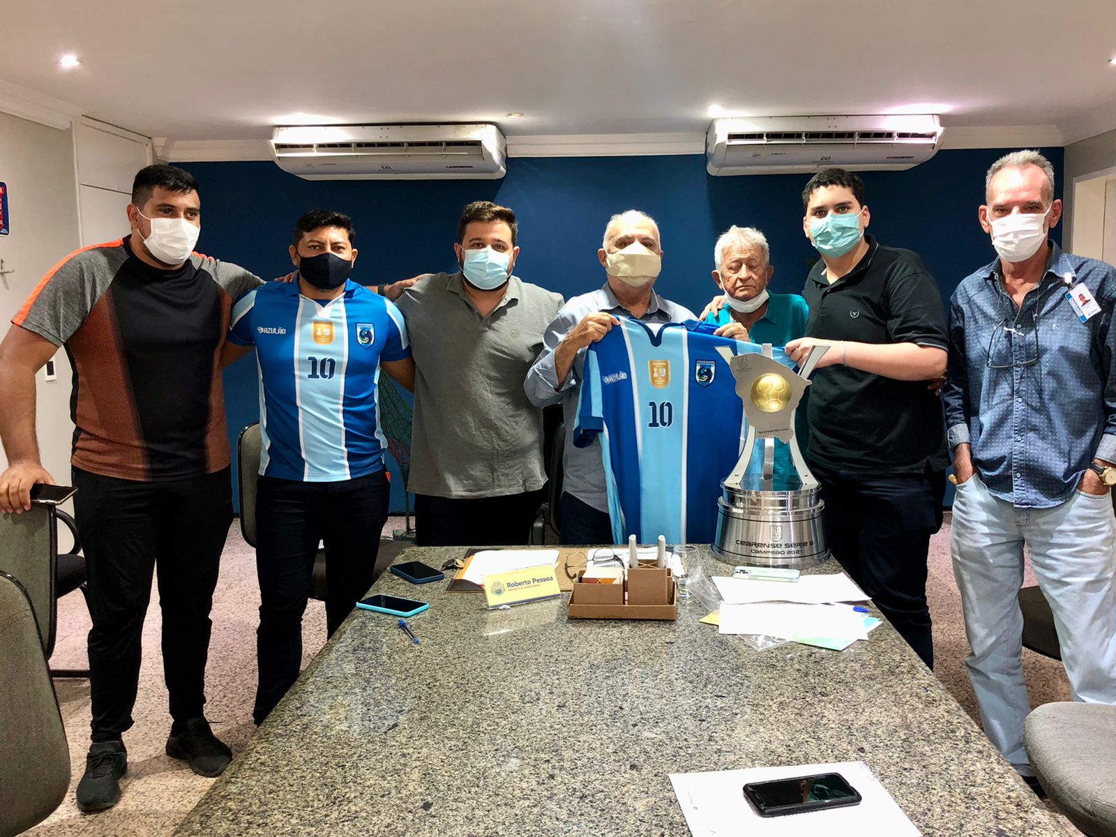 No momento, você está visualizando Prefeito Roberto Pessoa recebe diretoria da equipe do Maracanã