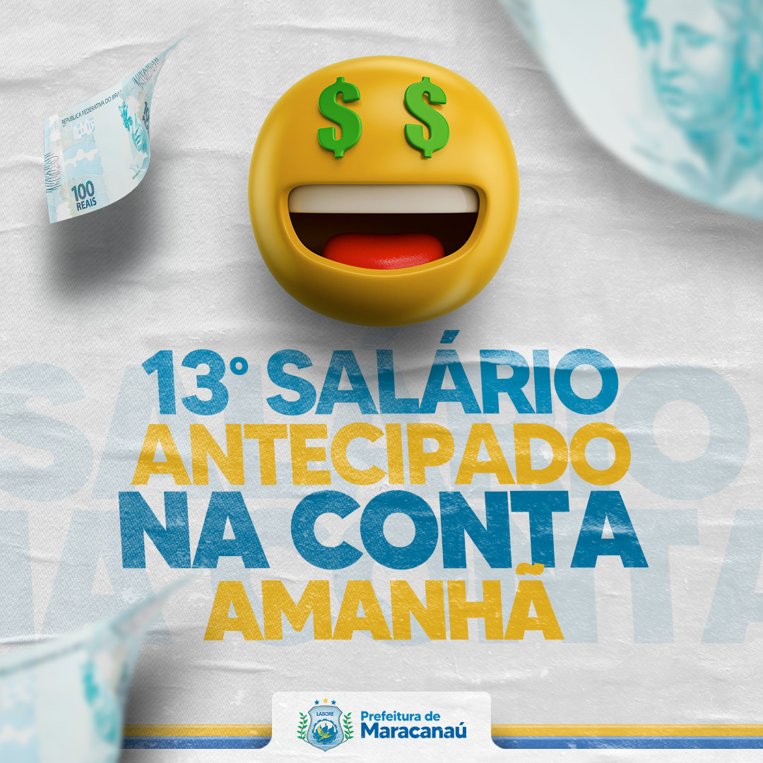 Read more about the article Prefeitura antecipa 2ª parcela do décimo terceiro salário para sexta-feira, 10/12