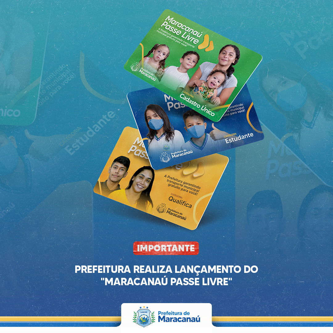 Você está visualizando atualmente Prefeitura realiza lançamento do “Maracanaú Passe Livre”