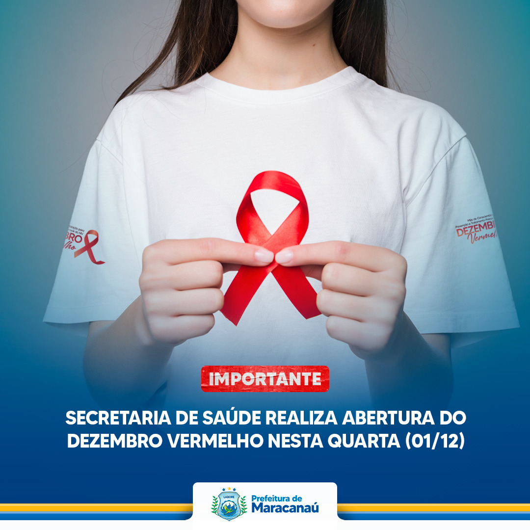 No momento, você está visualizando Saúde realiza abertura das ações alusivas ao Dezembro Vermelho