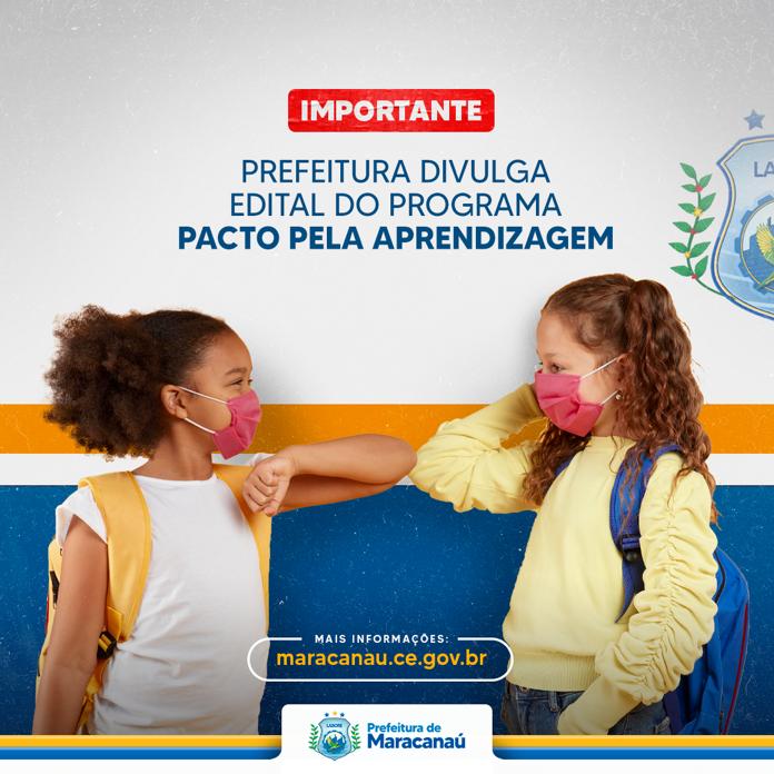 Leia mais sobre o artigo Prefeitura divulga edital do Programa Pacto pela Aprendizagem