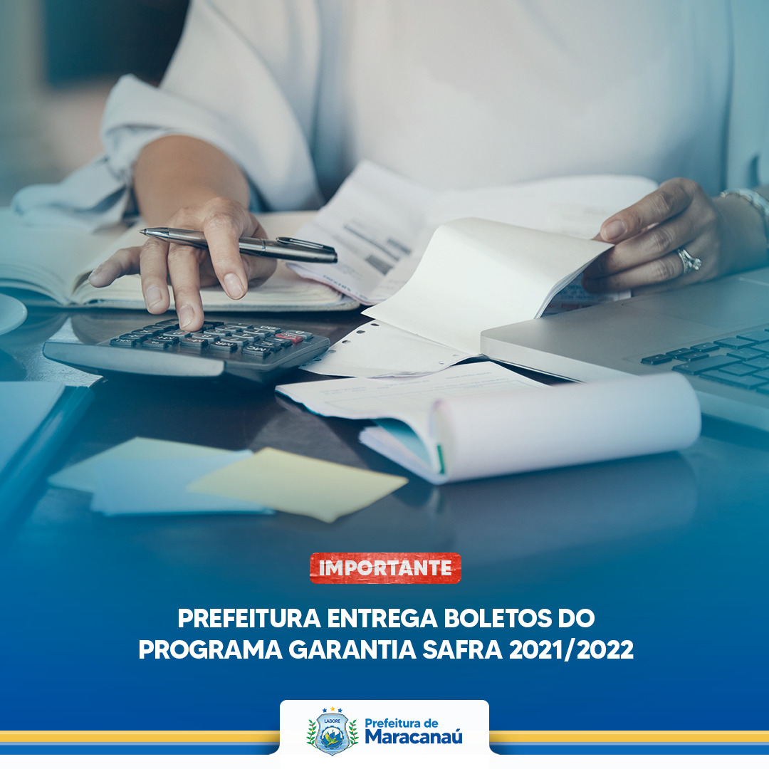 No momento, você está visualizando Prefeitura entrega boletos do Programa Garantia Safra 2021/2022
