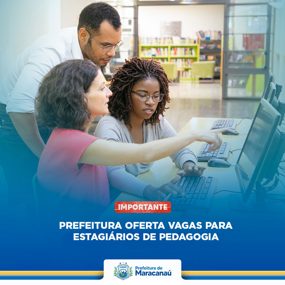 Read more about the article Prefeitura oferta vagas para estagiários de Pedagogia