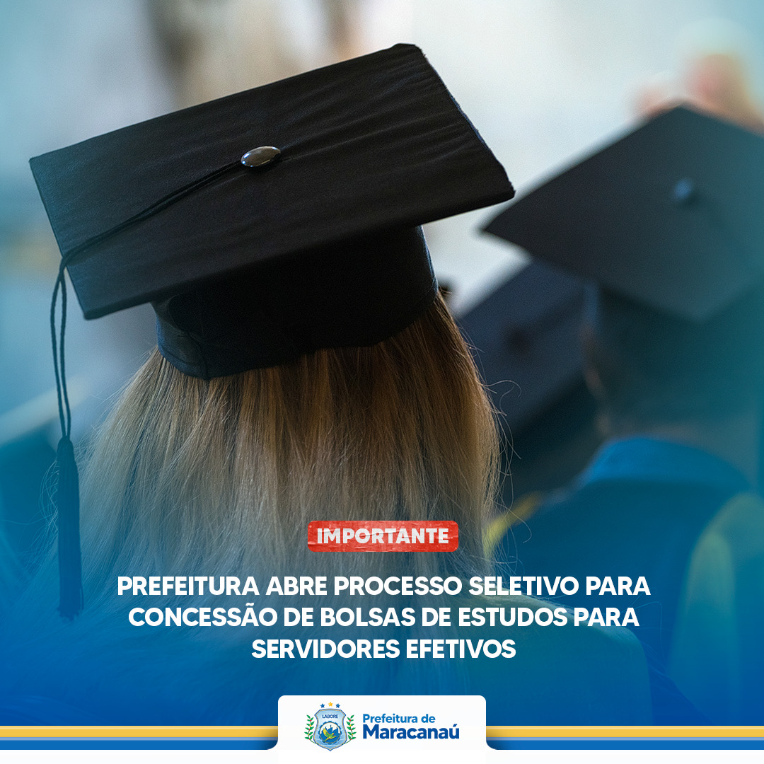Read more about the article Prefeitura abre processo seletivo para concessão de bolsas de estudos para servidores efetivos
