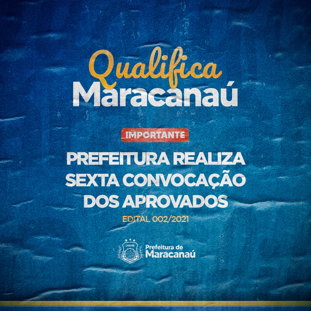 Leia mais sobre o artigo Prefeitura realiza sexta convocação dos aprovados do Programa Qualifica do edital 002/2021