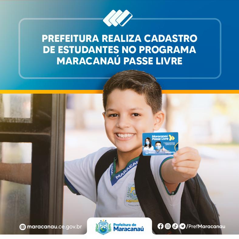 Você está visualizando atualmente Prefeitura realiza cadastro de estudantes no Programa Maracanaú Passe Livre