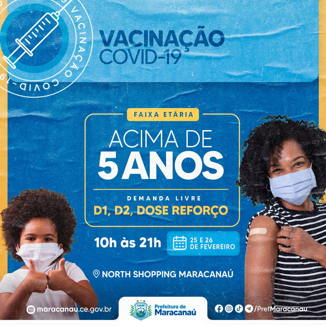 Leia mais sobre o artigo Saúde promove ação para vacinação contra a Covid-19 no North Shopping Maracanaú