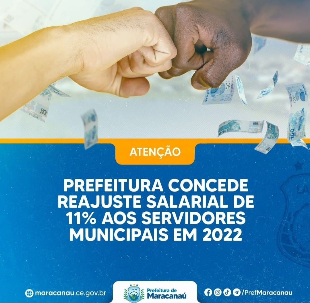 Você está visualizando atualmente Prefeitura sanciona reajuste salarial de 11% aos servidores municipais efetivos