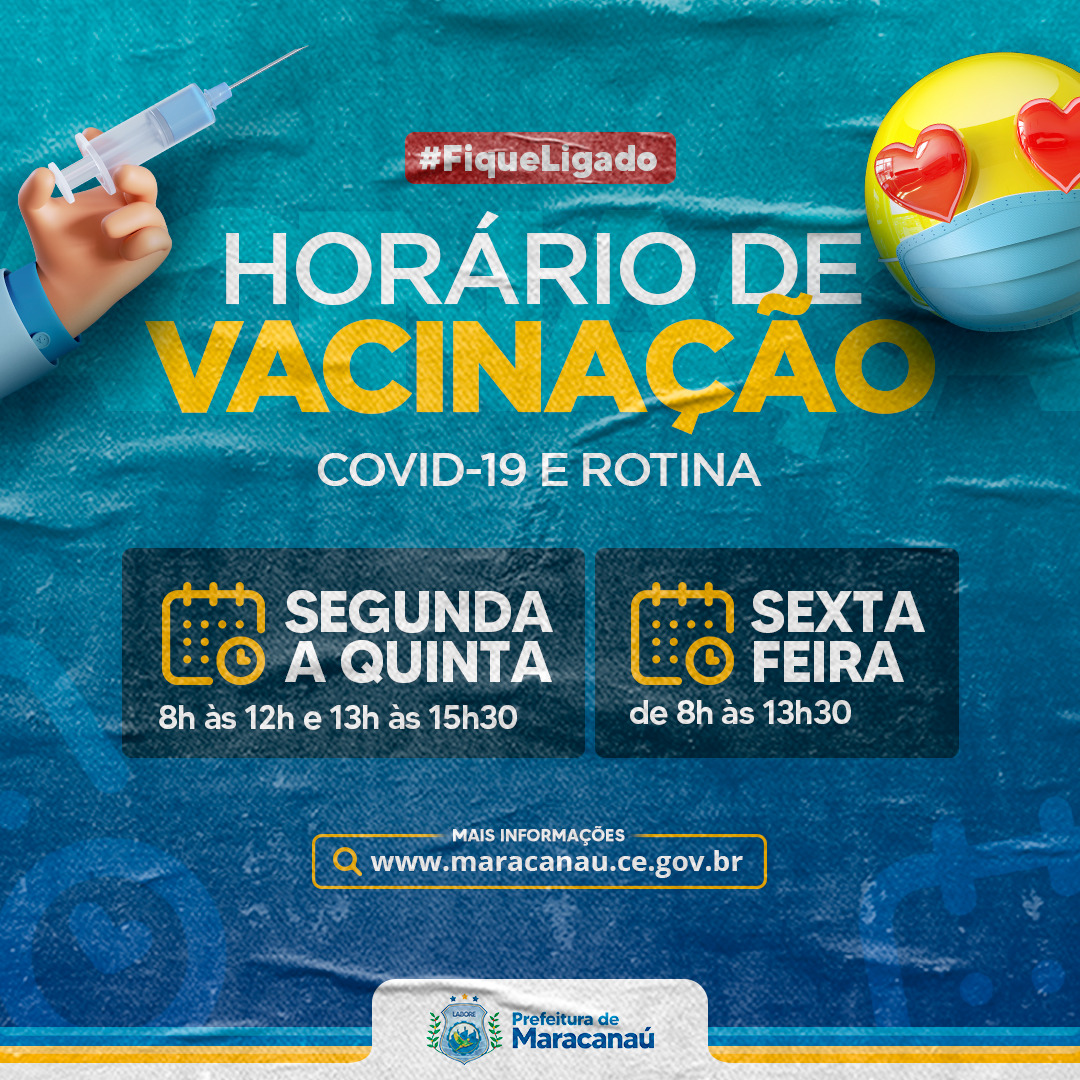 Você está visualizando atualmente Saúde terá horário estendido para vacinação contra a Covid-19