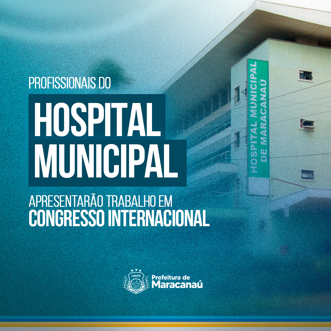 Read more about the article Profissionais do Hospital Municipal são selecionados para apresentar trabalho em Congresso Internacional
