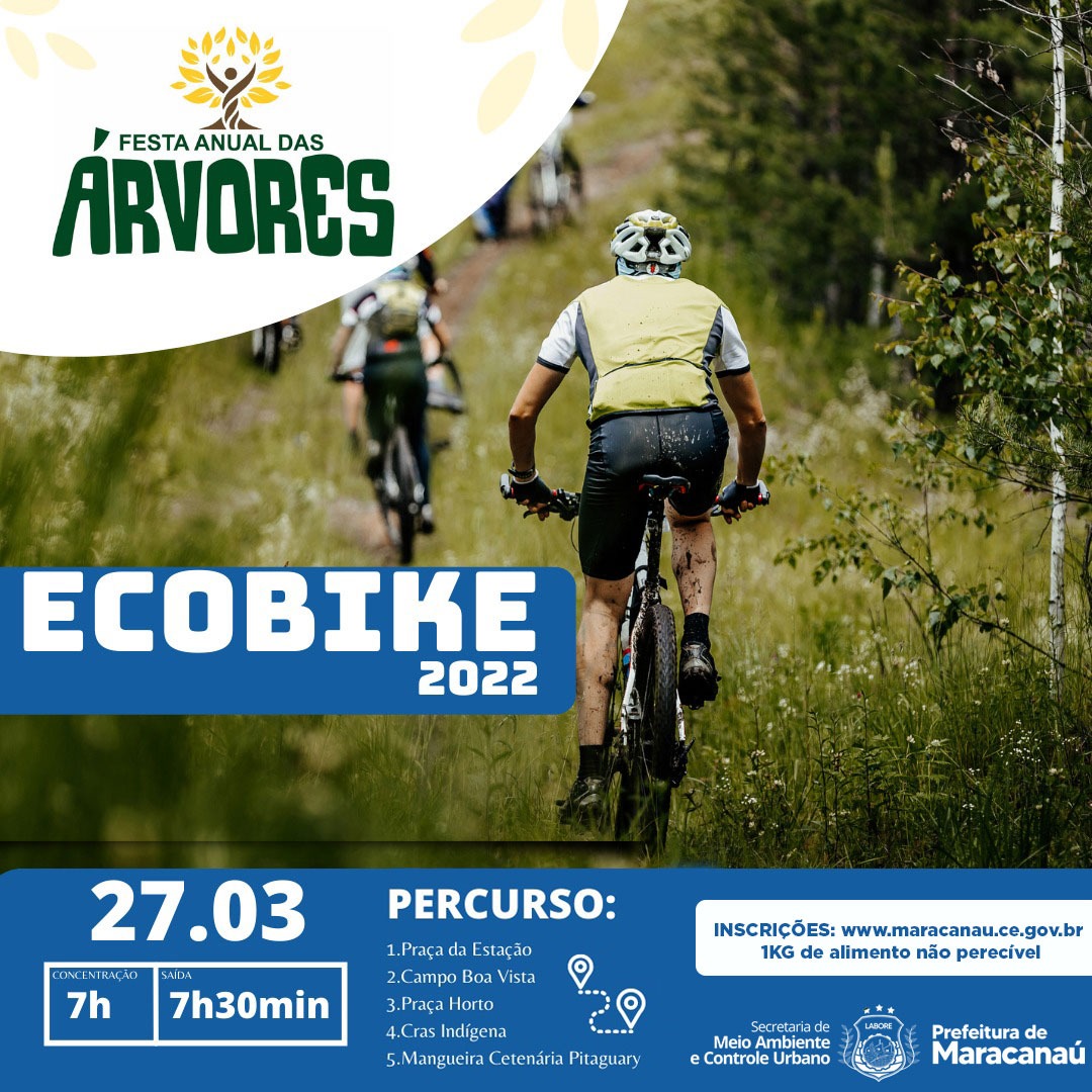 Leia mais sobre o artigo Inscrições para o “EcoBike” em Maracanaú estão abertas