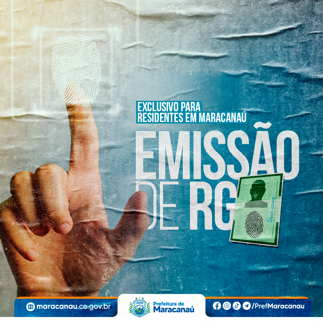 You are currently viewing Prefeitura realiza agendamento online para emissão de RG exclusivo para maracanauenses