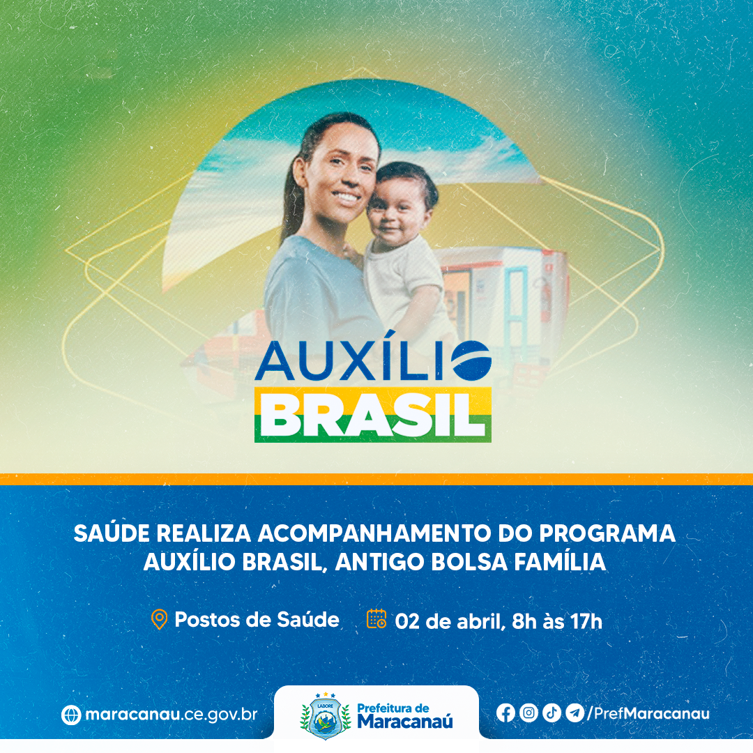 Você está visualizando atualmente Saúde realiza acompanhamento do programa Auxílio Brasil, antigo Bolsa Família