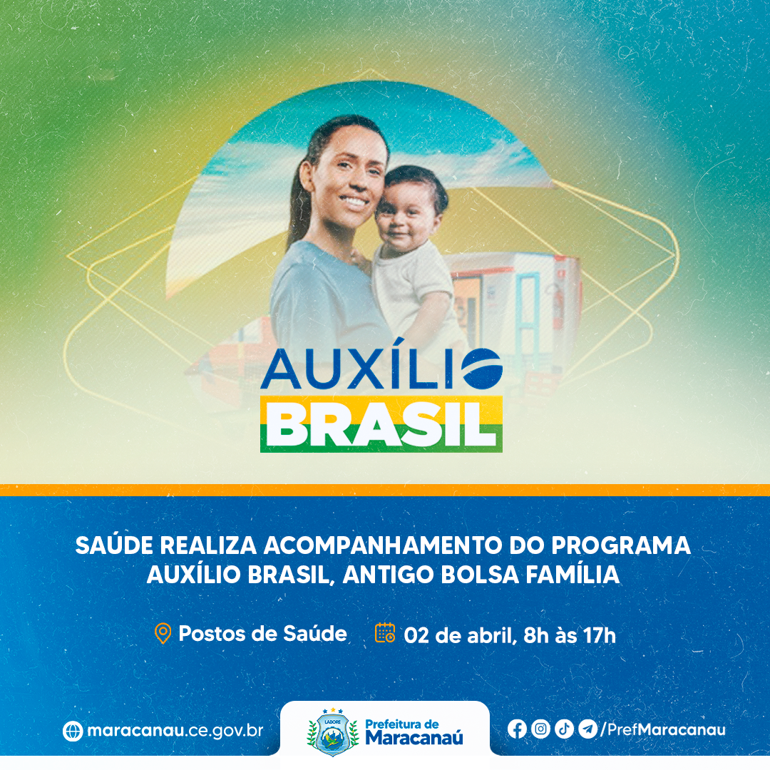 Leia mais sobre o artigo Saúde realiza acompanhamento do programa Auxílio Brasil, antigo Bolsa Família