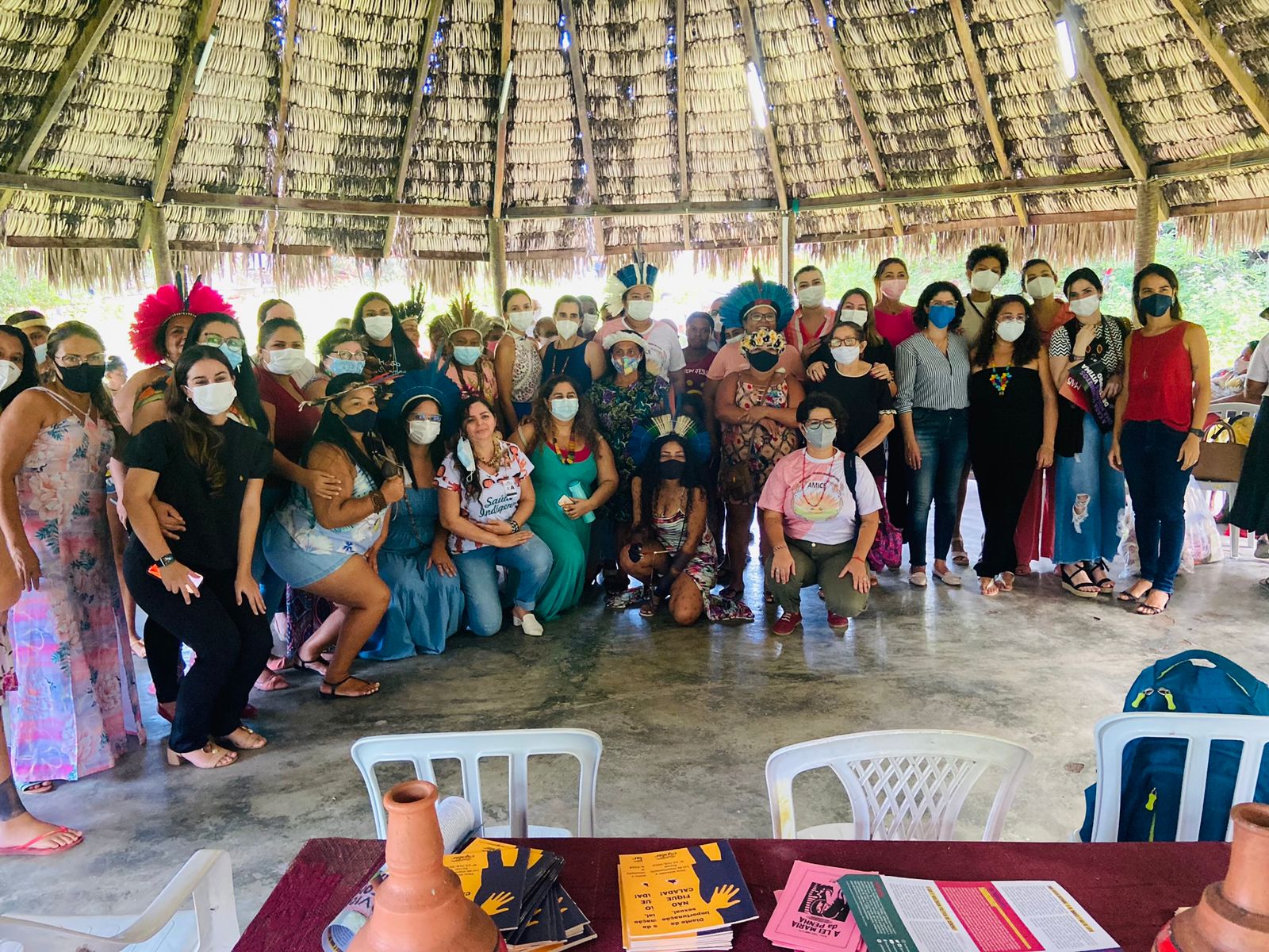 Você está visualizando atualmente Mulheres indígenas participam de sensibilização pelo Dia da Mulher