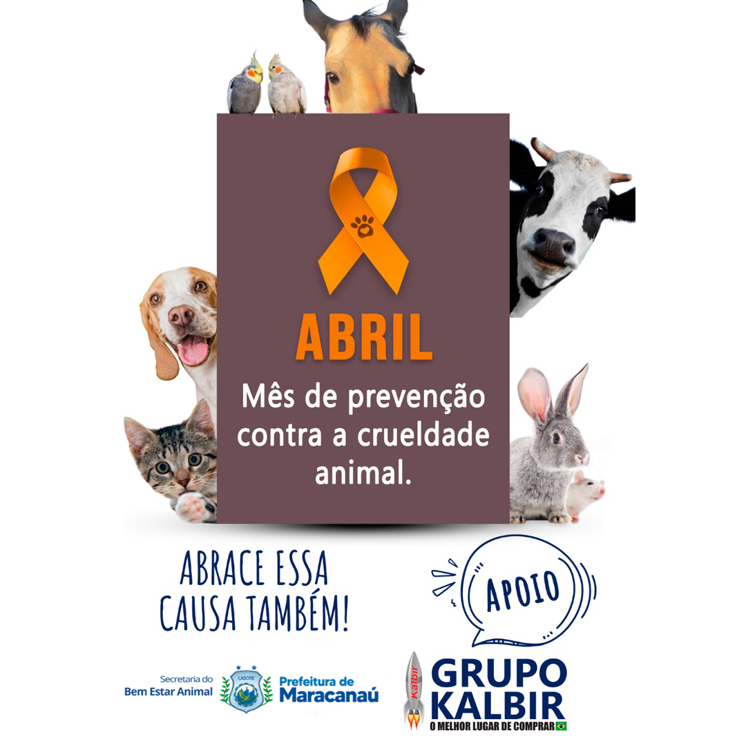 You are currently viewing Abril Laranja: Prefeitura abraça campanha contra maus-tratos aos animais