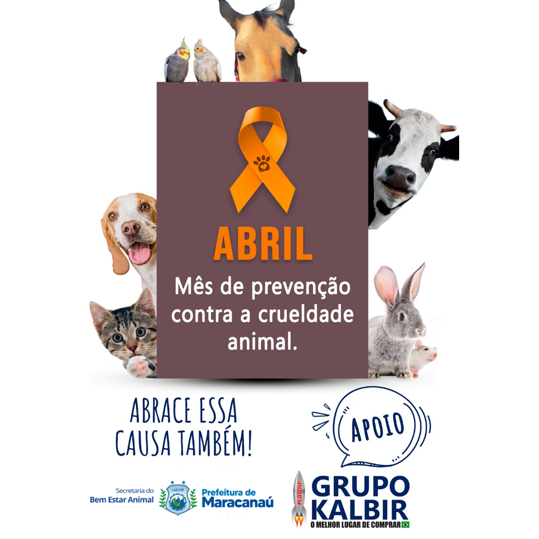 Leia mais sobre o artigo Abril Laranja: Prefeitura abraça campanha contra maus-tratos aos animais