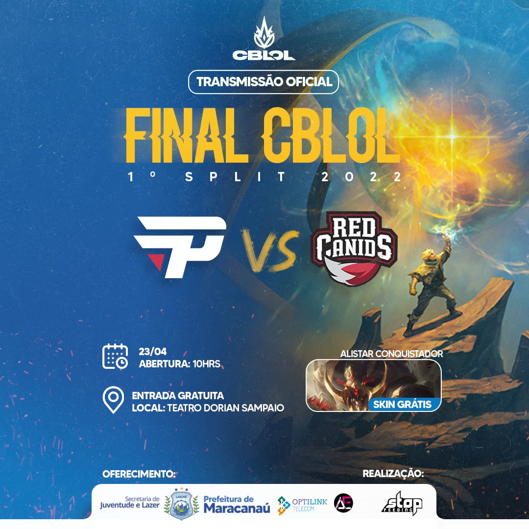 Você está visualizando atualmente Maracanaú transmite a final do CBLOL