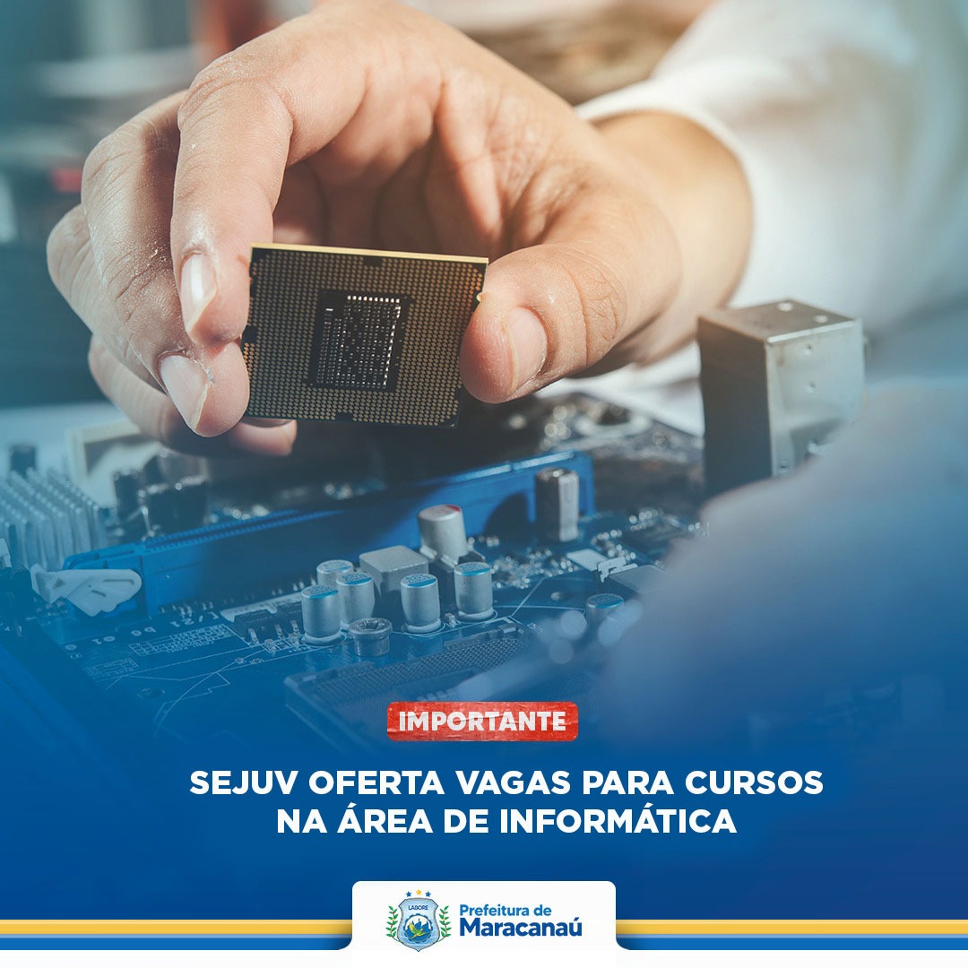 No momento, você está visualizando Sejuv oferta vagas para cursos na área de informática