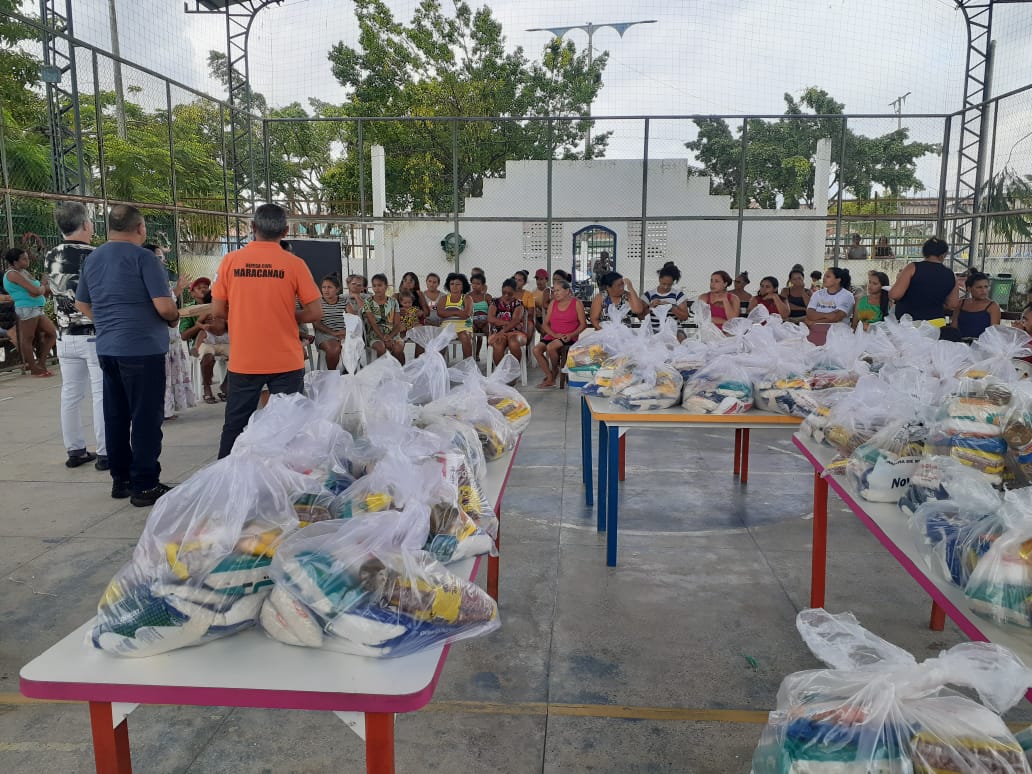 Leia mais sobre o artigo Defesa Civil de Maracanaú realiza entrega de cestas básicas